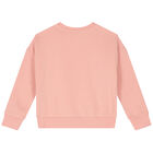 Girls Pink Logo Sweatshirt, 1, hi-res